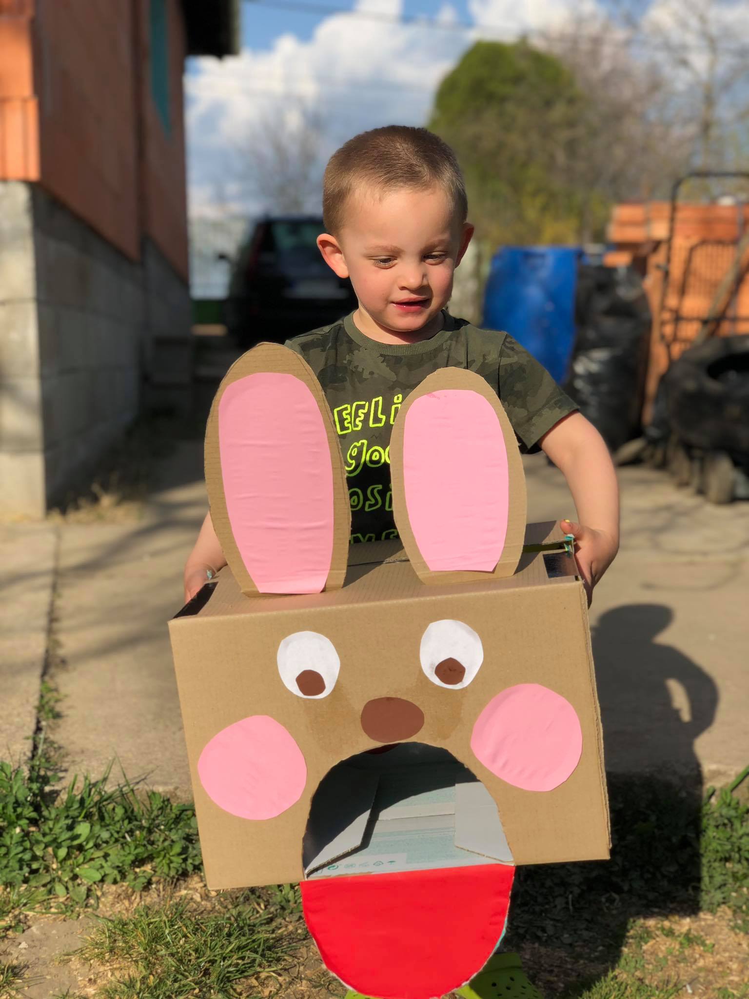 easter bunny garage