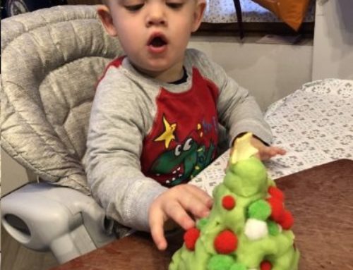 DIY Sensory Christmas Tree