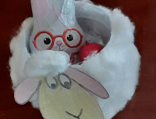 So Sheep-le Egg Basket + Bunny Rhymes